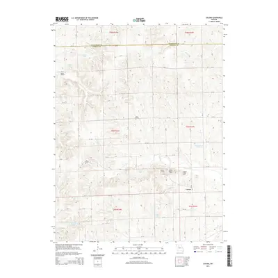 2015 Map of Coloma, 2015 Print