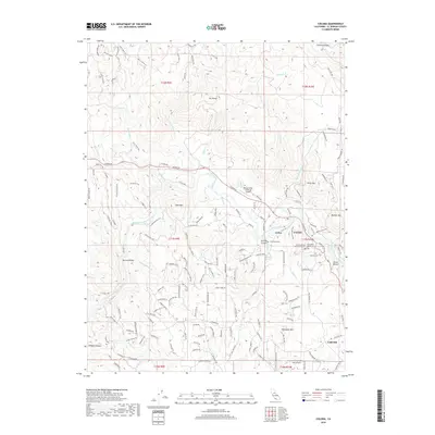 2018 Map of Coloma, 2018 Print