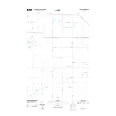 2013 Map of Coloma NW, 2013 Print
