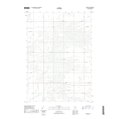 2018 Map of Coloma SW, 2018 Print