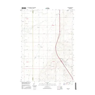 2015 Map of Coloma, 2015 Print
