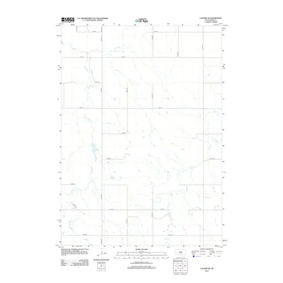2012 Map of Colome SE, 2012 Print