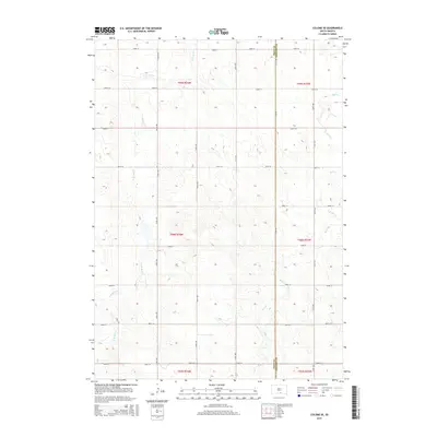 2015 Map of Colome SE, 2015 Print