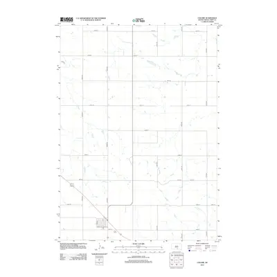 2012 Map of Colome, 2012 Print