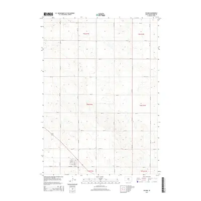 2015 Map of Colome, 2015 Print