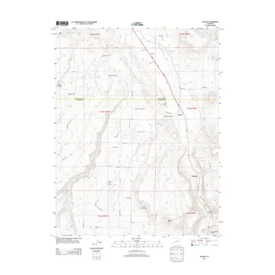 2013 Map of Colona, 2013 Print