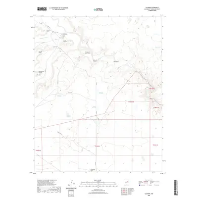 2020 Map of Colonias, 2020 Print