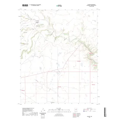 2023 Map of Colonias, 2023 Print