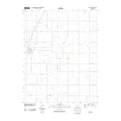 2009 Map of Colony, 2009 Print