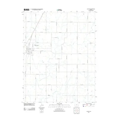 2012 Map of Colony, 2012 Print