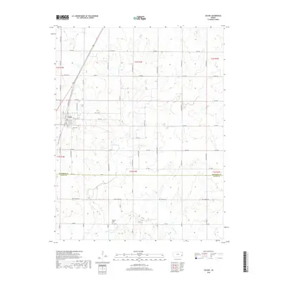 2018 Map of Colony, 2018 Print
