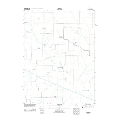 2012 Map of Colony, 2012 Print