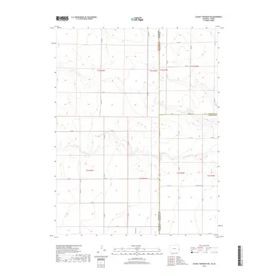 2019 Map of Colony Township NW, 2019 Print