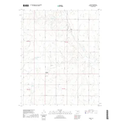 2018 Map of Colony, 2018 Print