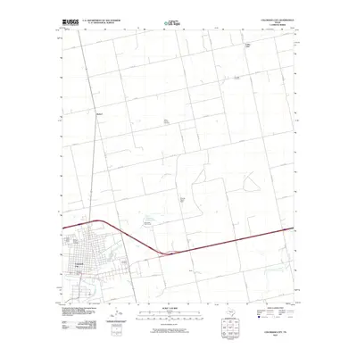 2010 Map of Colorado City, 2010 Print