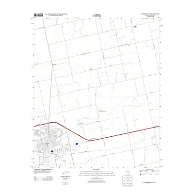 2012 Map of Colorado City, 2012 Print