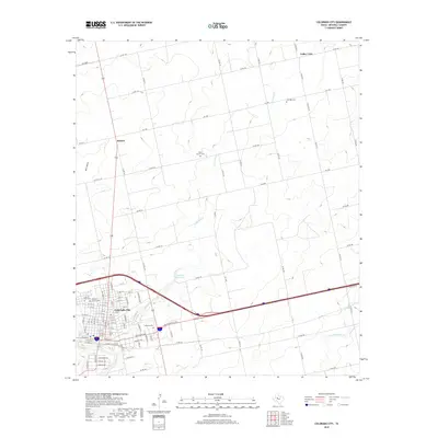 2019 Map of Colorado City, 2019 Print