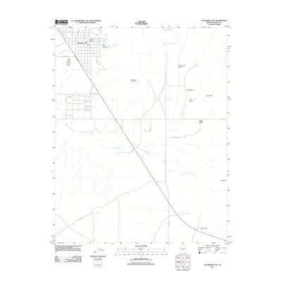 2011 Map of Colorado City, 2011 Print