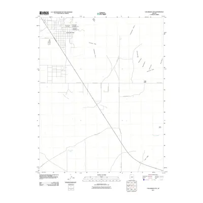 2011 Map of Colorado City, 2011 Print