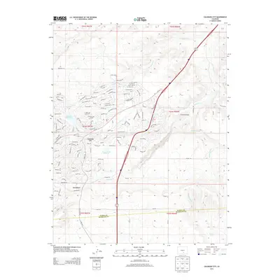 2013 Map of Colorado City, 2013 Print