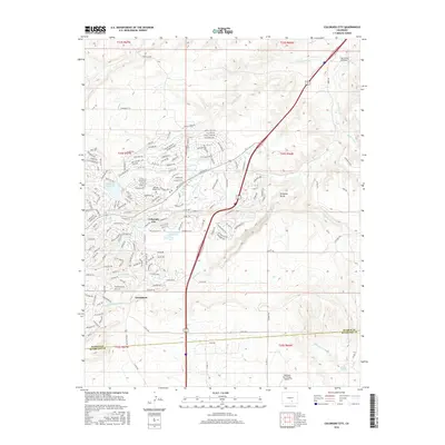 2016 Map of Colorado City, 2016 Print