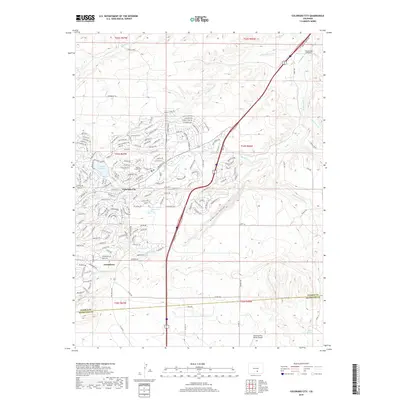 2019 Map of Colorado City, 2019 Print