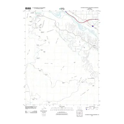 2010 Map of Colorado National Monument, 2010 Print