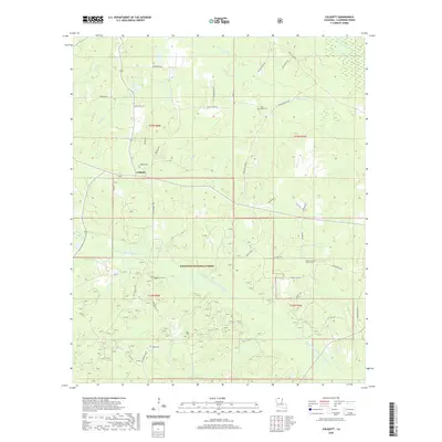 2020 Map of Colquitt, 2020 Print