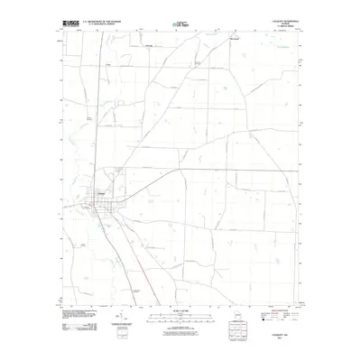 2011 Map of Colquitt, 2011 Print