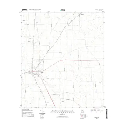2014 Map of Colquitt, 2014 Print