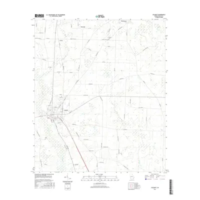 2017 Map of Colquitt, 2017 Print