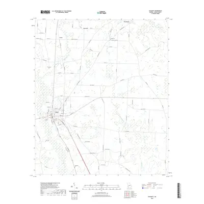 2020 Map of Colquitt, 2020 Print