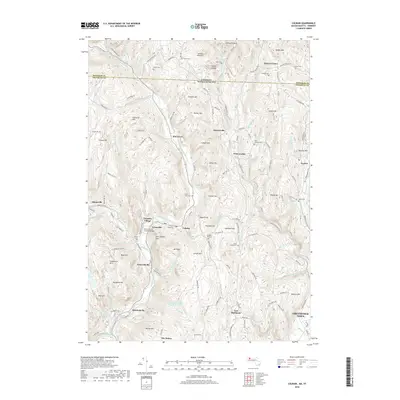 2018 Map of Colrain, 2018 Print