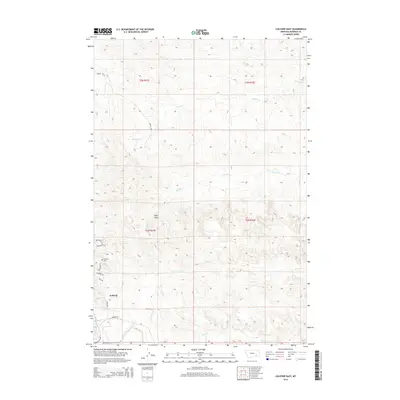 2014 Map of Colstrip East, 2014 Print