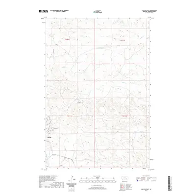 2020 Map of Colstrip East, 2020 Print