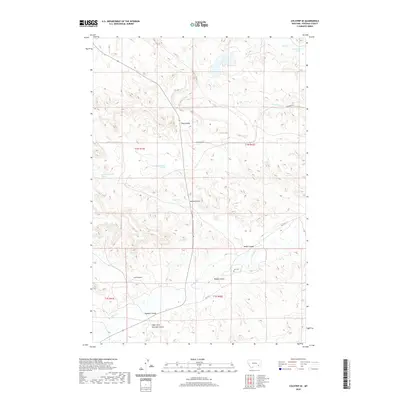 2020 Map of Colstrip SE, 2020 Print