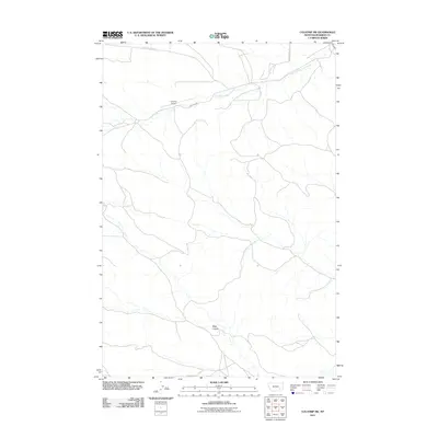 2011 Map of Colstrip SW, 2011 Print