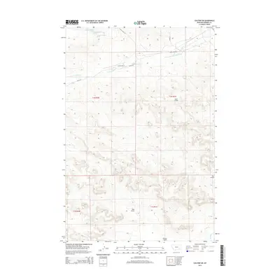 2014 Map of Colstrip SW, 2014 Print