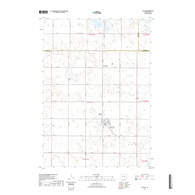 2017 Map of Colton, 2017 Print