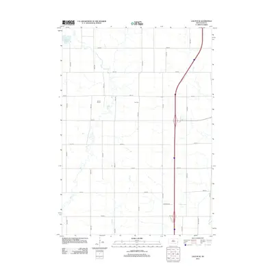2012 Map of Colton SE, 2012 Print