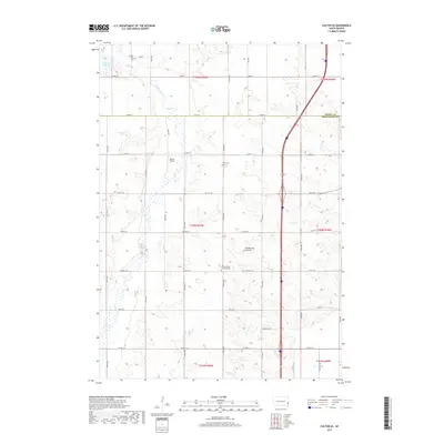 2017 Map of Colton SE, 2017 Print
