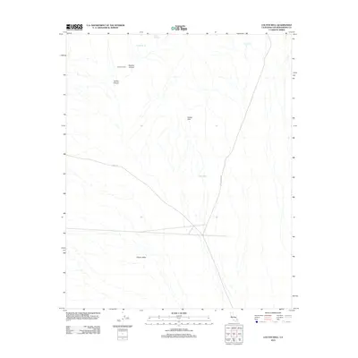 2012 Map of Colton Well, 2012 Print