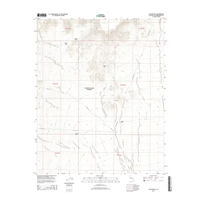 2015 Map of Colton Well, 2015 Print
