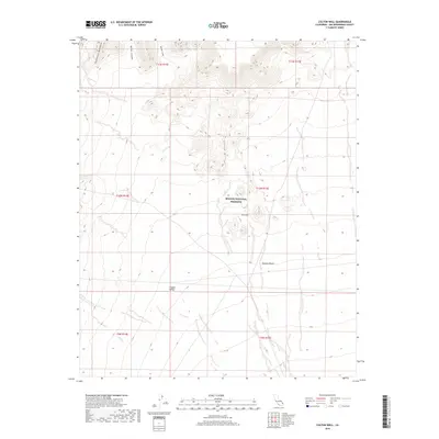 2018 Map of Colton Well, 2018 Print