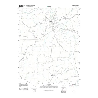 2010 Map of Columbia, 2010 Print