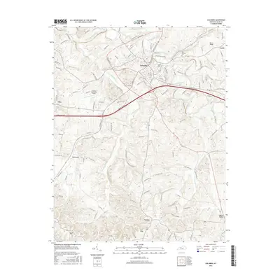 2016 Map of Columbia, 2016 Print