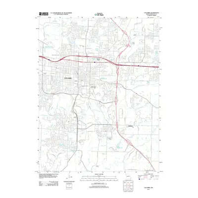 2011 Map of Columbia, 2011 Print
