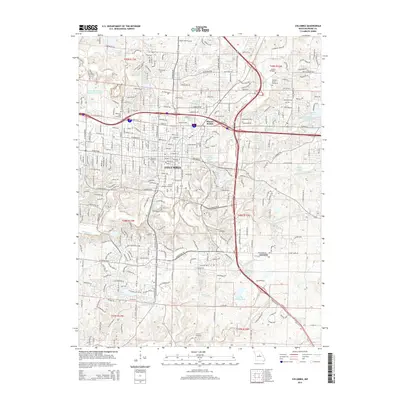 2015 Map of Columbia, 2015 Print