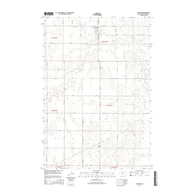2015 Map of Columbia, 2015 Print
