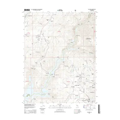 2015 Map of Columbia, 2015 Print